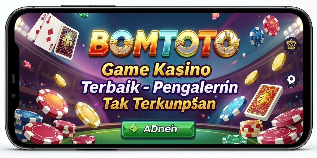 Tampilan gameplay seru dengan berbagai pilihan permainan kasino di BOMTOTO.