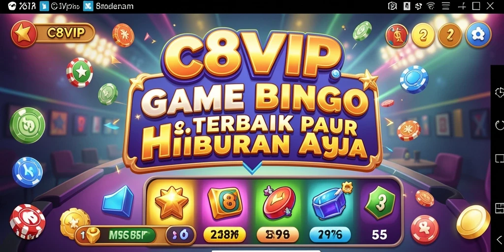 Screenshot gameplay C8VIP menampilkan aksi seru dan interaksi Bingo.