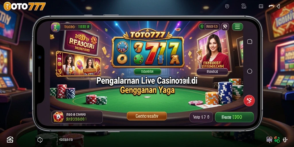 Gameplay seru TOTO777 dengan dealer langsung dan interaksi nyata.