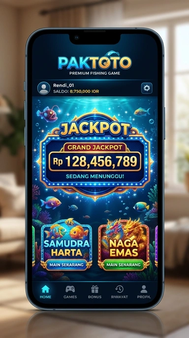 Screenshot antarmuka paktoto yang menunjukkan berbagai aplikasi yang tersedia.